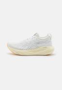 ASICS Women's GEL-Nimbus 25 - Running Shoes - White/White 9.5