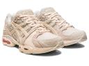 ASICS Women's GEL-Nimbus 9 - Sportstyle Sneakers - Oatmeal/White Peach 11
