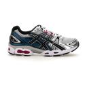 ASICS Women's GEL-Nimbus 9 - Sportstyle Sneakers - White/Pink Glo 5.5