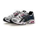 ASICS Women's GEL-Nimbus 9 - Sportstyle Sneakers - White/Pink Glo 5.5