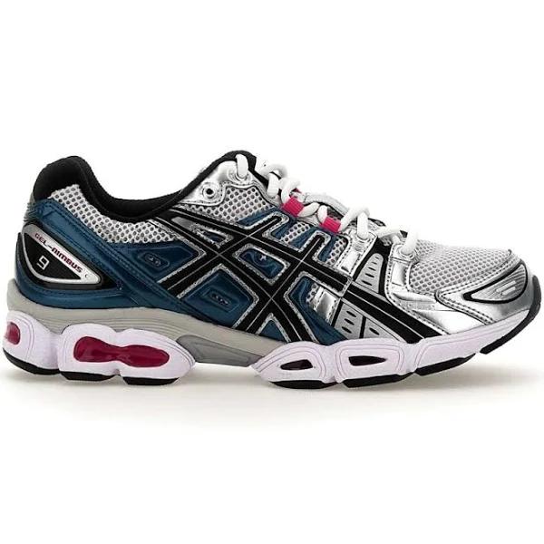 ASICS Women's GEL-Nimbus 9 - Sportstyle Sneakers - White/Pink Glo 5.5