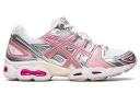 ASICS Women's GEL-Nimbus 9 - Sportstyle Sneakers - White/Pure Silver 11.5