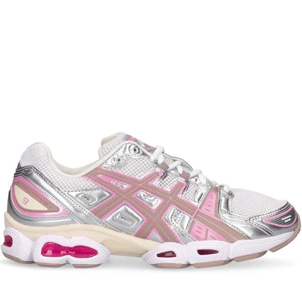 ASICS Women's GEL-Nimbus 9 - Sportstyle Sneakers - White/Pure Silver 11.5