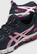 ASICS - Women's Gel-Quantum 180 6 Running Shoe - French Blue/Hot Pink - Size 7 US