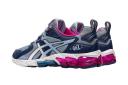 ASICS Women's GEL-Quantum 180 6 Running Shoes (Mist/Thunder Blue, Size 12 US)