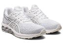 ASICS Women's GEL-Quantum 180 VII (Knit) - Sportstyle Sneakers - White/Glacier Grey 5.5