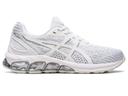 ASICS Women's GEL-Quantum 180 VII (Knit) - Sportstyle Sneakers - White/Glacier Grey 5.5