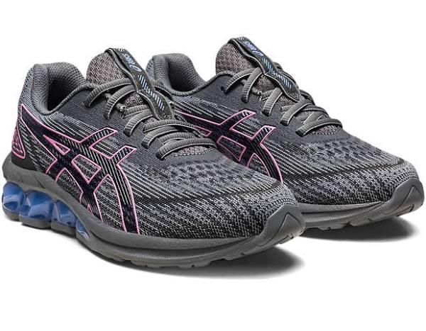 ASICS Women's Gel-Quantum 180 VII - Sportstyle Sneakers - Steel Grey/Bubblegum 10.5