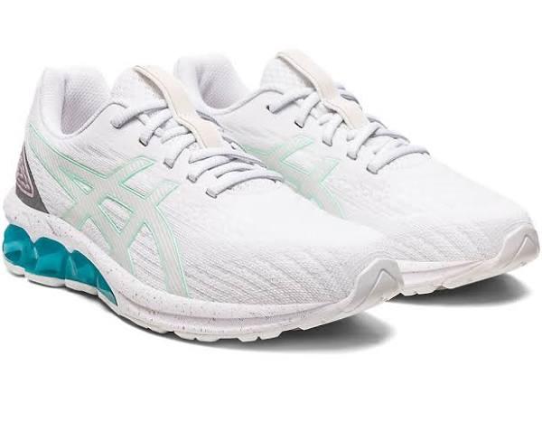 ASICS Women's Gel-Quantum 180 VII - Sportstyle Sneakers - White/Fresh Ice 10.5