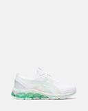 ASICS Women's Gel-Quantum 180 VII - Sportstyle Sneakers - White/Ice Green 8