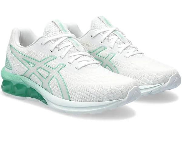 ASICS Women's Gel-Quantum 180 VII - Sportstyle Sneakers - White/Seafoam 10.5