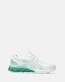 ASICS Women's Gel-Quantum 180 VII - Sportstyle Sneakers - White/Seafoam 11