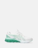 ASICS Women's Gel-Quantum 180 VII - Sportstyle Sneakers - White/Seafoam 9.5
