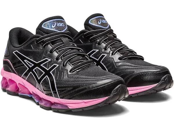ASICS Women's Gel-Quantum 360 VII - Sportstyle Sneakers - Black/Bubblegum 5.5