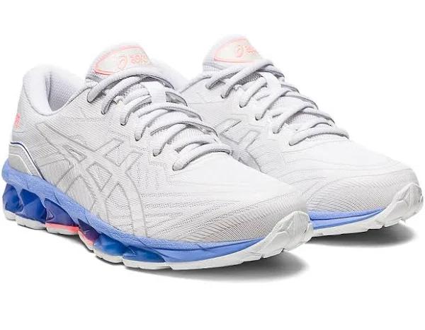 ASICS Women's Gel-Quantum 360 VII - Sportstyle Sneakers - White/Periwinkle Blue 6.5