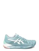 ASICS Women's Gel Resolution 8 Clay - Smoke Blue/White [Size: US -7.5]