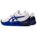 ASICS Women's Gel Resolution 8 Clay White/Blue [Size: US 5]
