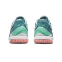ASICS Women's Gel-Resolution 8 (Herringbone) - Smoke Blue/White 8.5