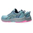 ASICS Women's GEL-Venture 9 (D Wide) - Trail Running Shoes - Gris Blue/Deep Ocean 12