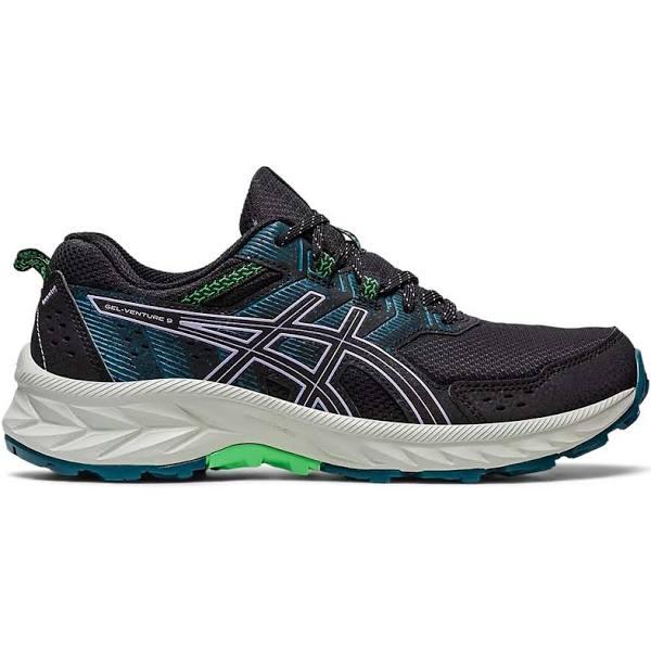 ASICS Women's GEL-Venture 9 - Trail Running Shoes - Black/Digital Violet 6