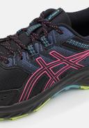 ASICS Women's GEL-Venture 9 - Trail Running Shoes - Black/Hot Pink 6