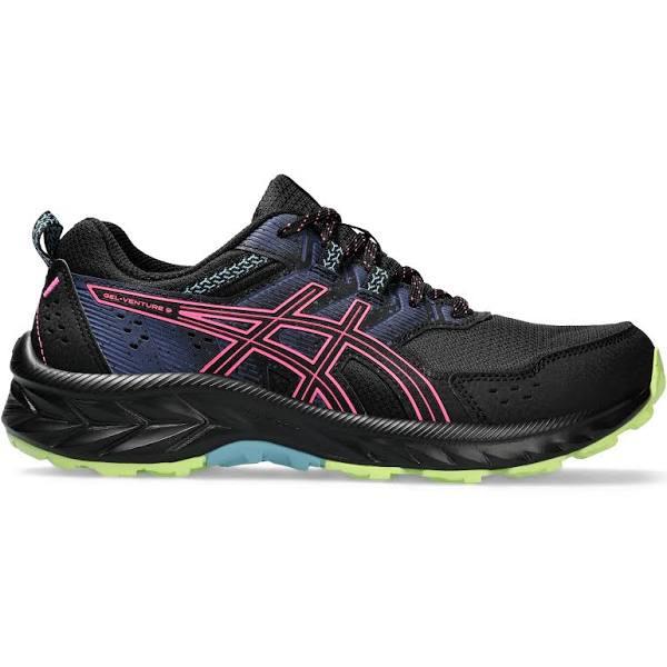 ASICS Women's GEL-Venture 9 - Trail Running Shoes - Black/Hot Pink 6