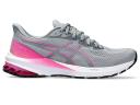 ASICS Women's GT-1000 12 (D Wide) - Running Shoes - Sheet Rock/Hot Pink 7.5