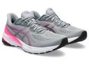 ASICS Women's GT-1000 12 (D Wide) - Running Shoes - Sheet Rock/Hot Pink 7.5