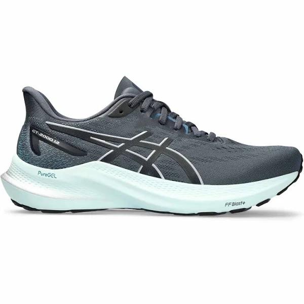 ASICS Women's GT-2000 12 (D Wide) - Running Shoes - Tarmac/Pure Silver 7.5