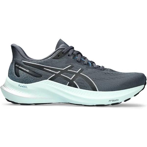 ASICS Women's GT-2000 12 - Running Shoes - Tarmac/Pure Silver 7
