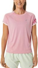 ASICS Women's Icon Short Sleeved Top - Fruit Punch XS
