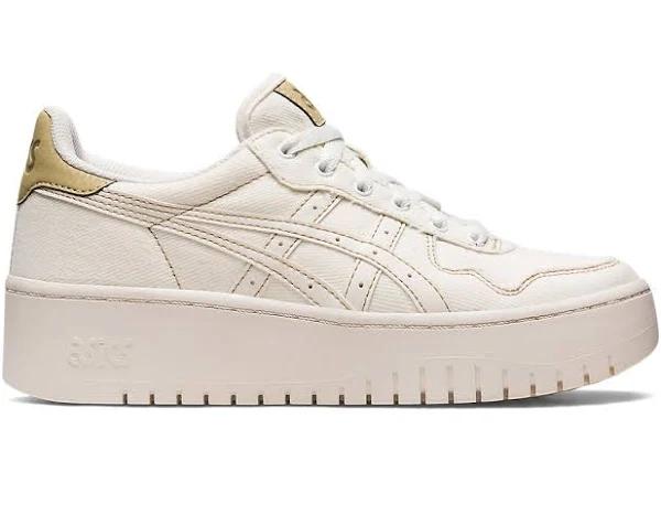 ASICS Women's Japan S Platform - Sportstyle Sneakers - Cream/Cream 5