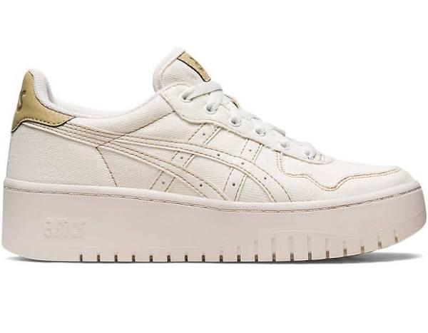 ASICS Women's Japan S Platform - Sportstyle Sneakers - Cream/Cream 6
