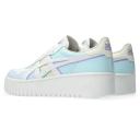 ASICS Women's Japan S Platform - Sportstyle Sneakers - White/Aquamarine 12