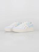 ASICS Women's Japan S Platform - Sportstyle Sneakers - White/Aquamarine 8.5