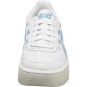 ASICS Women's Japan S Platform - Sportstyle Sneakers - White/Blue Bliss 10.5