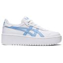 ASICS Women's Japan S Platform - Sportstyle Sneakers - White/Blue Bliss 7.5