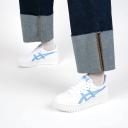 ASICS Women's Japan S Platform - Sportstyle Sneakers - White/Blue Bliss 7.5