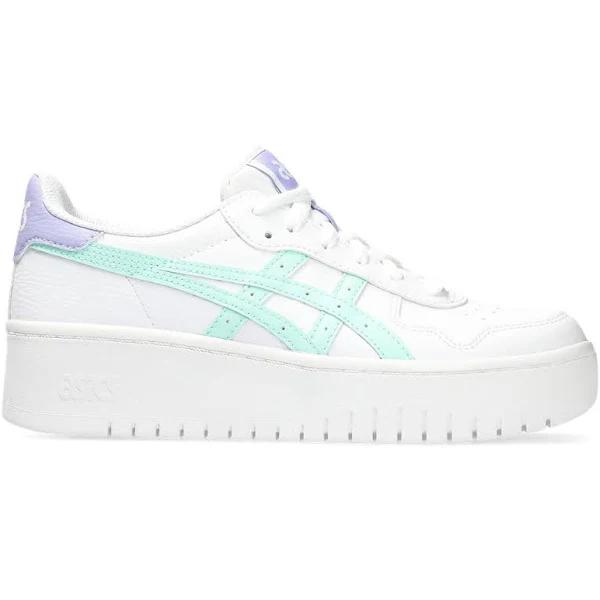 ASICS Women's Japan S Platform - Sportstyle Sneakers - White/Fresh Ice 7