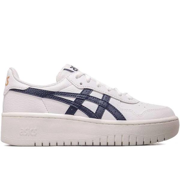 ASICS Women's Japan S Platform - Sportstyle Sneakers - White/Peacoat 6
