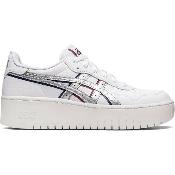 ASICS Women's Japan S Platform - Sportstyle Sneakers - White/Pure Silver 12