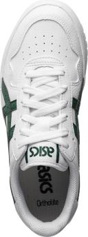 ASICS Women's Japan S Platform - Sportstyle Sneakers - White/Shamrock Green 10