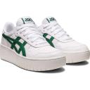 ASICS Women's Japan S Platform - Sportstyle Sneakers - White/Shamrock Green 10