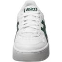 ASICS Women's Japan S Platform - Sportstyle Sneakers - White/Shamrock Green 10