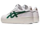 ASICS Women's Japan S Platform - Sportstyle Sneakers - White/Shamrock Green 12