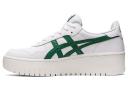 ASICS Women's Japan S Platform - Sportstyle Sneakers - White/Shamrock Green 12