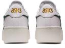 ASICS Women's Japan S Platform - Sportstyle Sneakers - White/Shamrock Green 12