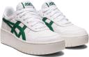 ASICS Women's Japan S Platform - Sportstyle Sneakers - White/Shamrock Green 12
