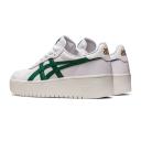 ASICS Women's Japan S Platform - Sportstyle Sneakers - White/Shamrock Green 5
