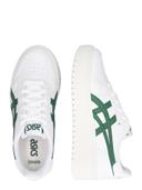 ASICS Women's Japan S Platform - Sportstyle Sneakers - White/Shamrock Green 6